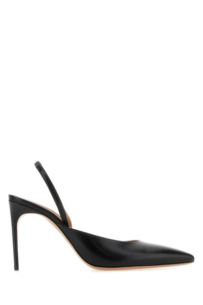 Malone Souliers Napa Leather Slingback Pumps In Black