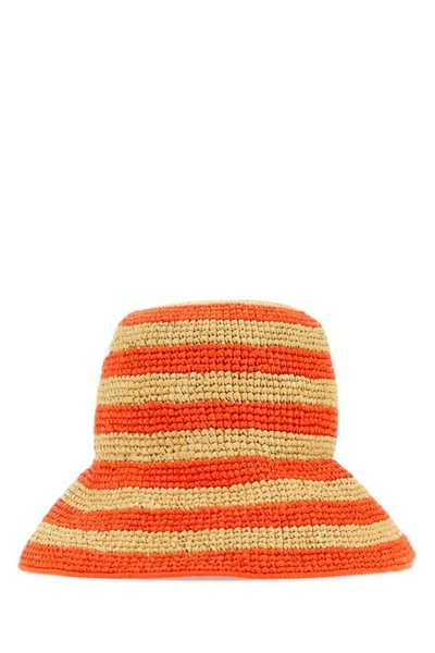 Prada Cappello-s Nd  Female In Orange