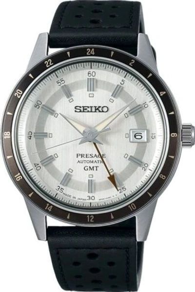 Pre-owned Seiko Presage Sary231 White Jewels Mechanical Automatic Watch Men Box