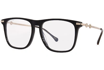 Pre-owned Gucci Gg0915s 005 Sunglasses Men's Black/photochromic Square Shape 55mm