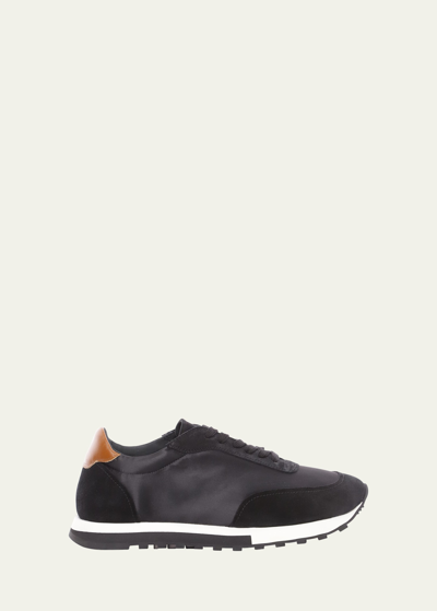 The Row Men's Owen Runner Sneakers In Black