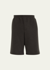 THE ROW MEN'S CASHMERE PULL-ON SHORTS