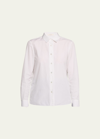 The Row Concetta Cotton-poplin Shirt In White