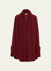 THE ROW DINTIA CASHMERE OPEN-KNIT CARDIGAN