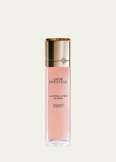 DIOR PRESTIGE LA MICRO-LOTION DE ROSE ADVANCED FORMULA, 5 OZ.