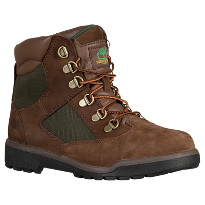 Timberland Kids' Boys  6field Boots In Brown/dark Olive