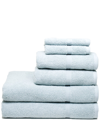 IVY 6PC IVY COLLECTION RICE EFFECT TOWEL SET