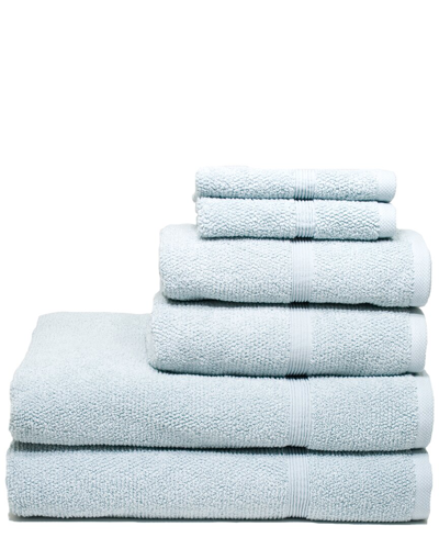 Ivy Collection Rice Effect Towel Set In Mint