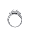 Diana M. Fine Jewelry 18k 2.42 Ct. Tw. Diamond Half-set Ring
