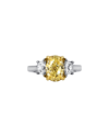 DIANA M. DIANA M. FINE JEWELRY WHITE GOLD 2.58 CT. TW. DIAMOND HALF-SET RING