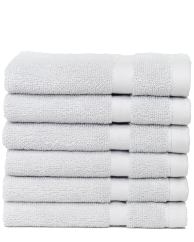 Chortex Set Of 6 Irvington Turkish Cotton Washcloths