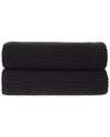 Alexis Antimicrobial Oxford Bath Sheet, Pack Of 2