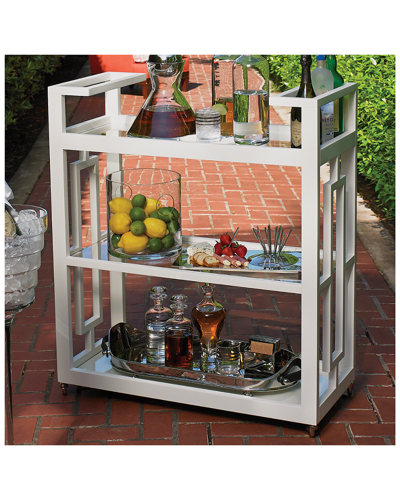 Global Views Grid Block Bar Cart