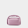 ALEXANDER WANG MINI SCRUNCHIE HANDBAG - ALEXANDER WANG - POLYESTER - WINSOME ORCHID