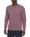 Robert Graham Colbourne Crewneck Performance Knit Pullover