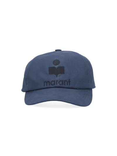 Isabel Marant Tyron Baseball Cap In Blue