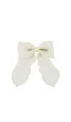 Emi Jay Bow Barrette In White