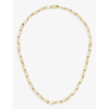 GUCCI GUCCI WOMENS YELLOW GOLD LINK TO LOVE 18CT YELLOW-GOLD CHAIN NECKLACE,69140274