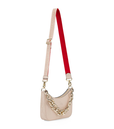 Christian Louboutin Loubila Chain Mini Shoulder Bag In Off-white