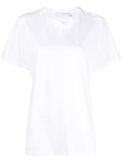 Iro Logo-print Cotton T-shirt In White