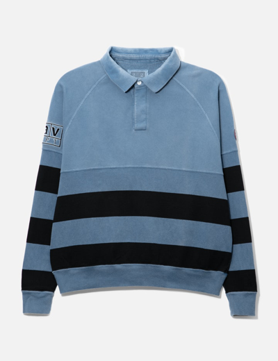 Cav Empt Striped Jumper In Blue