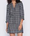 Joie Kaisa Casual Dress In Caviar In Black