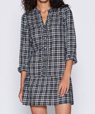 Joie Kaisa Casual Dress In Caviar In Black
