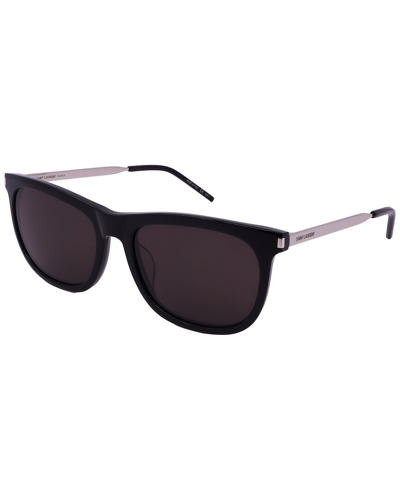 Saint Laurent Black Sunglasses SL509 Saint Laurent Black SL 509 Rectangular Sunglasses Saint Laurent main image 3