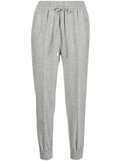 Ermanno Scervino Tapered-hose Mit Hohem Bund In Grey