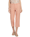 NYDJ NYDJ PETITE LINEN-BLEND UTILITY PANT