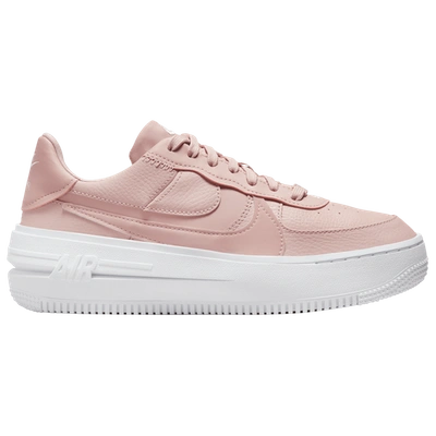 Nike Womens  Air Force 1 Platform Low In Pink/white