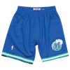 Mitchell & Ness Men's  Blue Dallas Mavericks 1998 Hardwood Classics 75th Anniversary Swingman Shorts In Royal