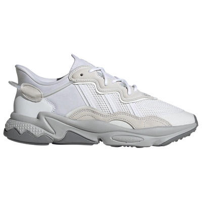 Adidas Originals Mens  Ozweego Casual Sneakers In Crystal White/ftwr White/grey Two