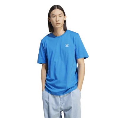 Adidas Originals Essentials 23 T-shirt In Blue Bird/white