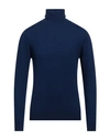 Diktat Man Turtleneck Navy Blue Size Xl Cashmere