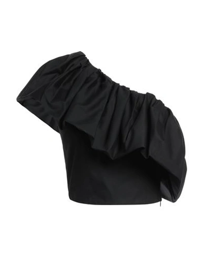 Vicolo Woman Top Black Size S Cotton