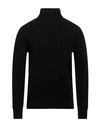 +39 Masq Man Turtleneck Black Size 42 Wool