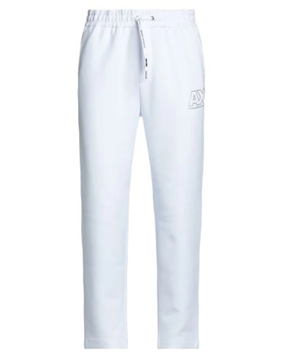 Armani Exchange Man Pants White Size S Cotton, Polyester