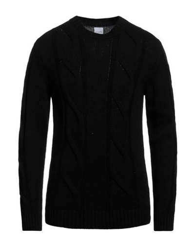 Stilosophy Man Sweater Black Size S Acrylic, Wool, Viscose, Alpaca Wool In Black