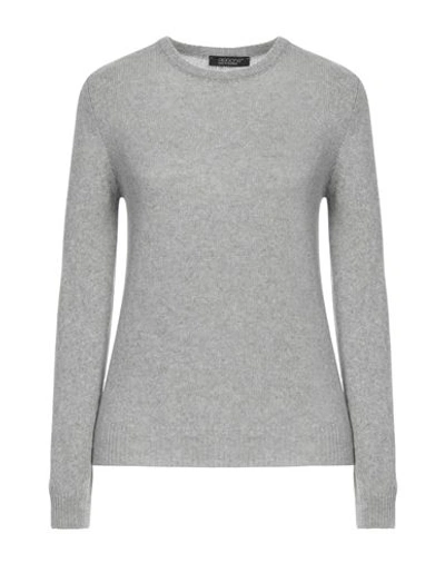 Aragona Woman Sweater Grey Size 10 Cashmere