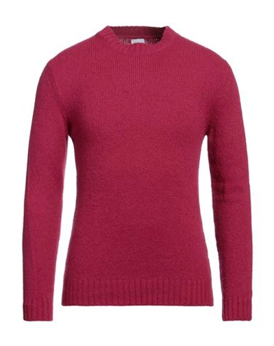 Stilosophy Man Sweater Magenta Size M Acrylic, Wool, Polyamide, Elastane In Magenta