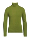 Stilosophy Man Turtleneck Acid Green Size Xxl Acrylic, Wool, Polyamide, Elastane