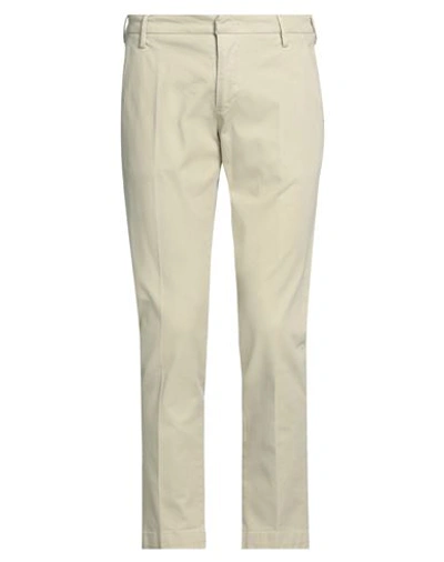 Entre Amis Man Pants Beige Size 31 Cotton, Elastane In Beige