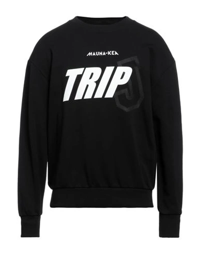 Mauna Kea Man Sweatshirt Black Size Xxl Cotton