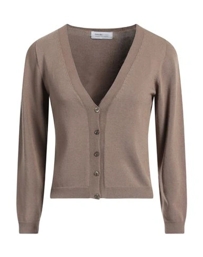 Pianurastudio Woman Cardigan Camel Size S Viscose, Acrylic, Elastane In Beige