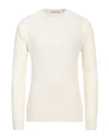 Diktat Man Sweater Cream Size Xl Wool, Acrylic, Polyamide, Elastane In White