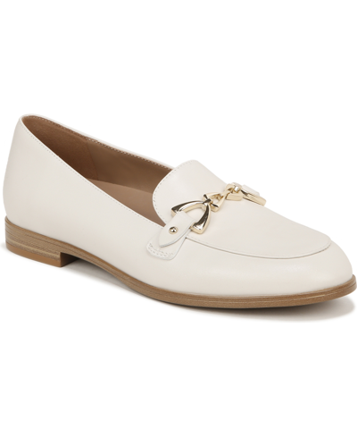 Naturalizer Gala Bit Loafer In Satin Pearl Leather