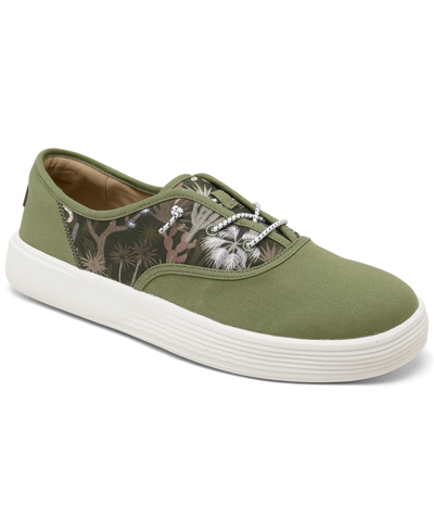 Hey Dude Men's Conway Desert Casual Sneakers From Finish Line In Green