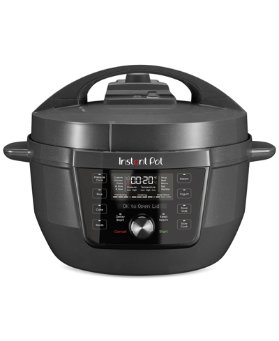 Instant Pot 7.5 Qt Rio Wide Base 9-in-1 Multi-cooker In Black