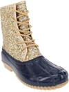 SUGAR SKYLAR 2 WOMENS FLEECE LINED GLITTER WINTER & SNOW BOOTS